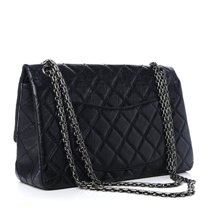 Chanel Aged Calfskin Quilted 2.55 Reissue 226 Flap Black 2 of 4