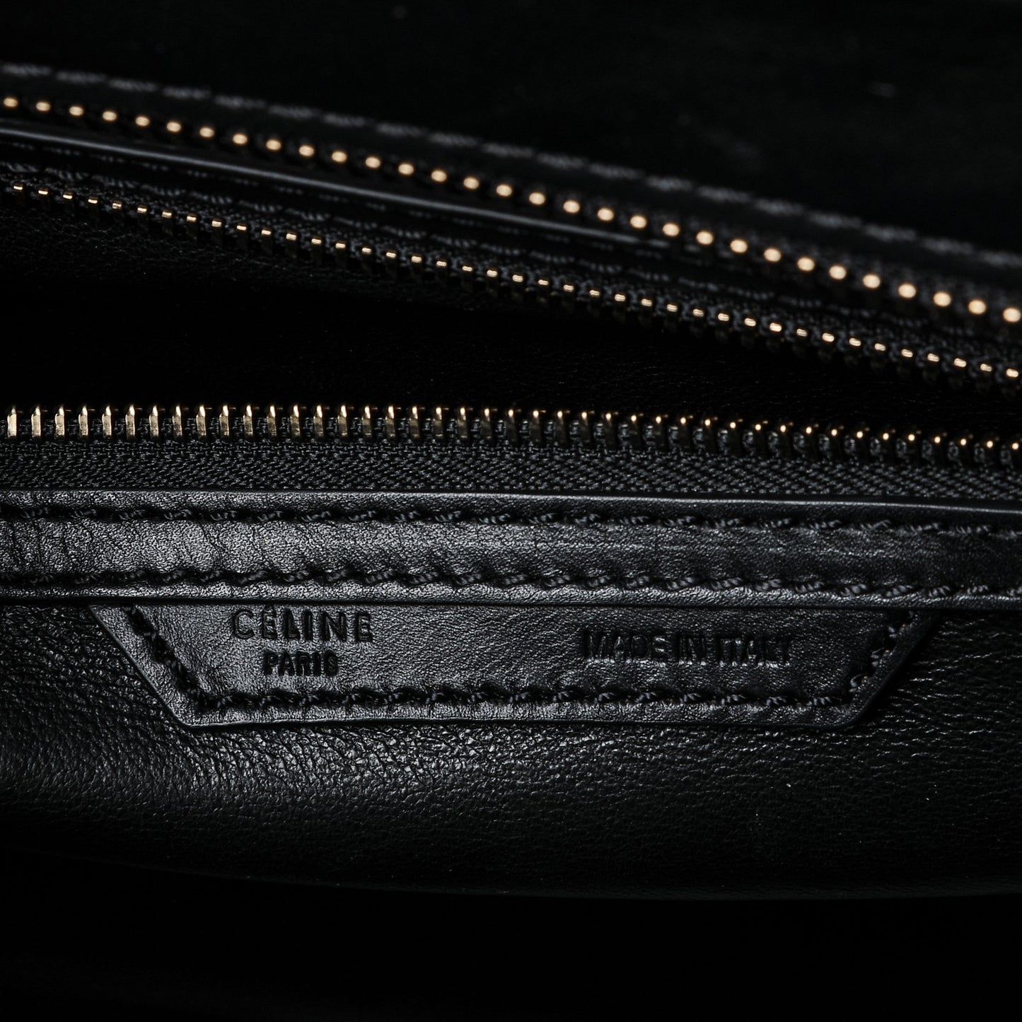 Smooth Calfskin Mini Luggage Black