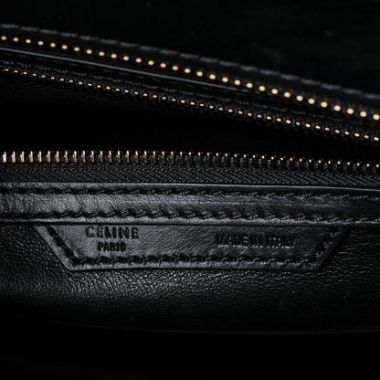 Celine Smooth Calfskin Mini Luggage Black 6 of 10