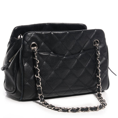 Chanel Caviar Quilted Timeless Tote Black 3 of 9