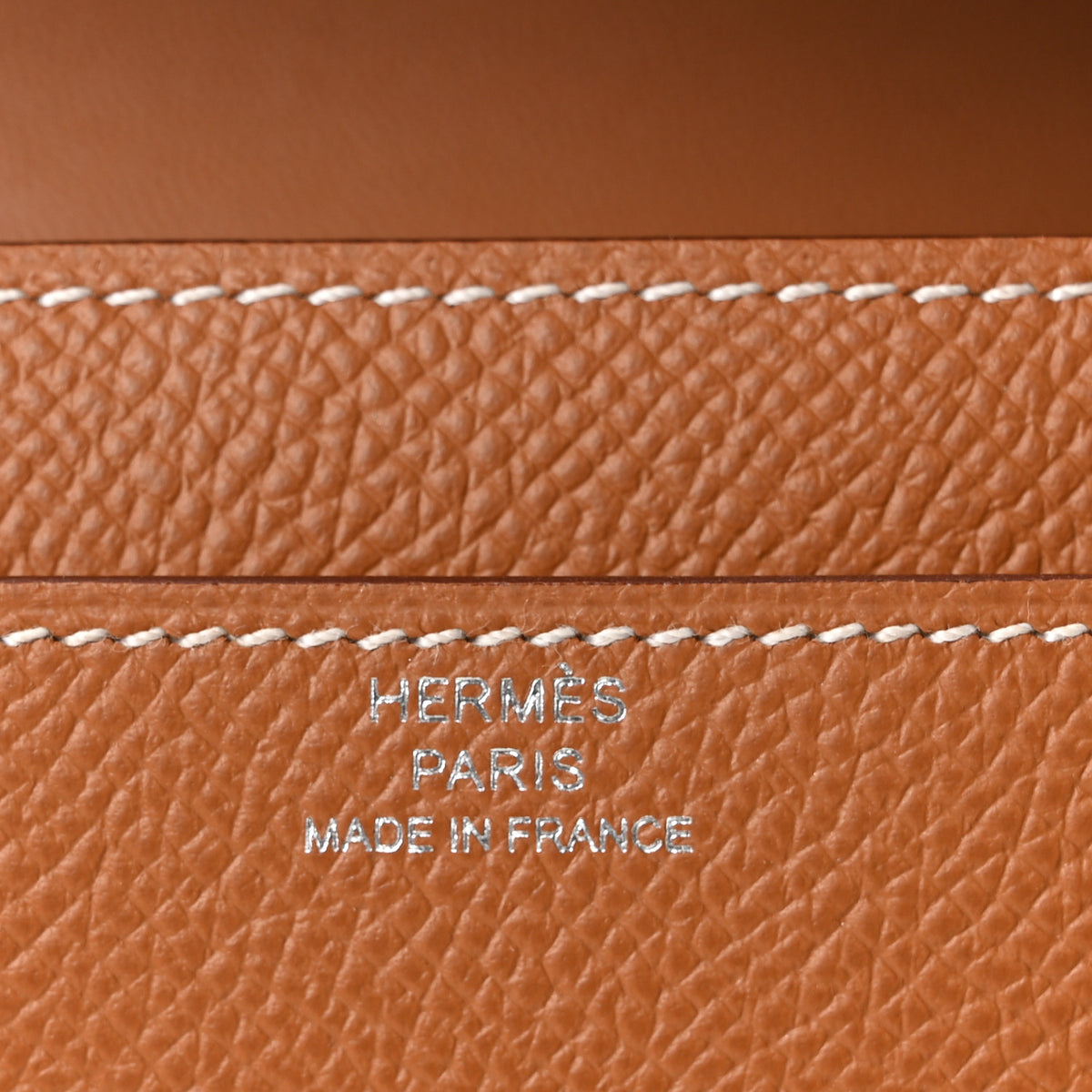 Hermes Epsom Constance Long Wallet To Go Gold 6 of 9