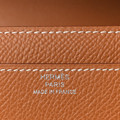 Hermes Epsom Constance Long Wallet To Go Gold 6 of 9