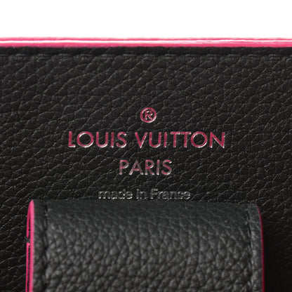 Louis Vuitton Calfskin Lockme Bucket Black 6 of 9