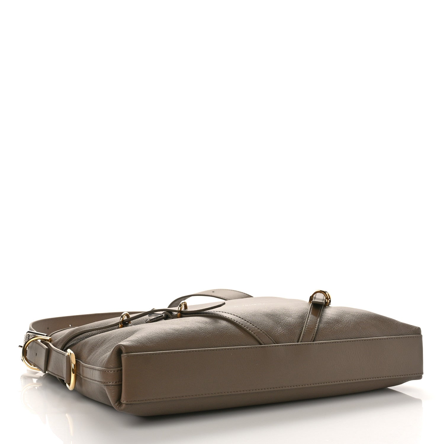 Givenchy Tumbled Calfskin Medium Voyou Bag Taupe 4 of 9