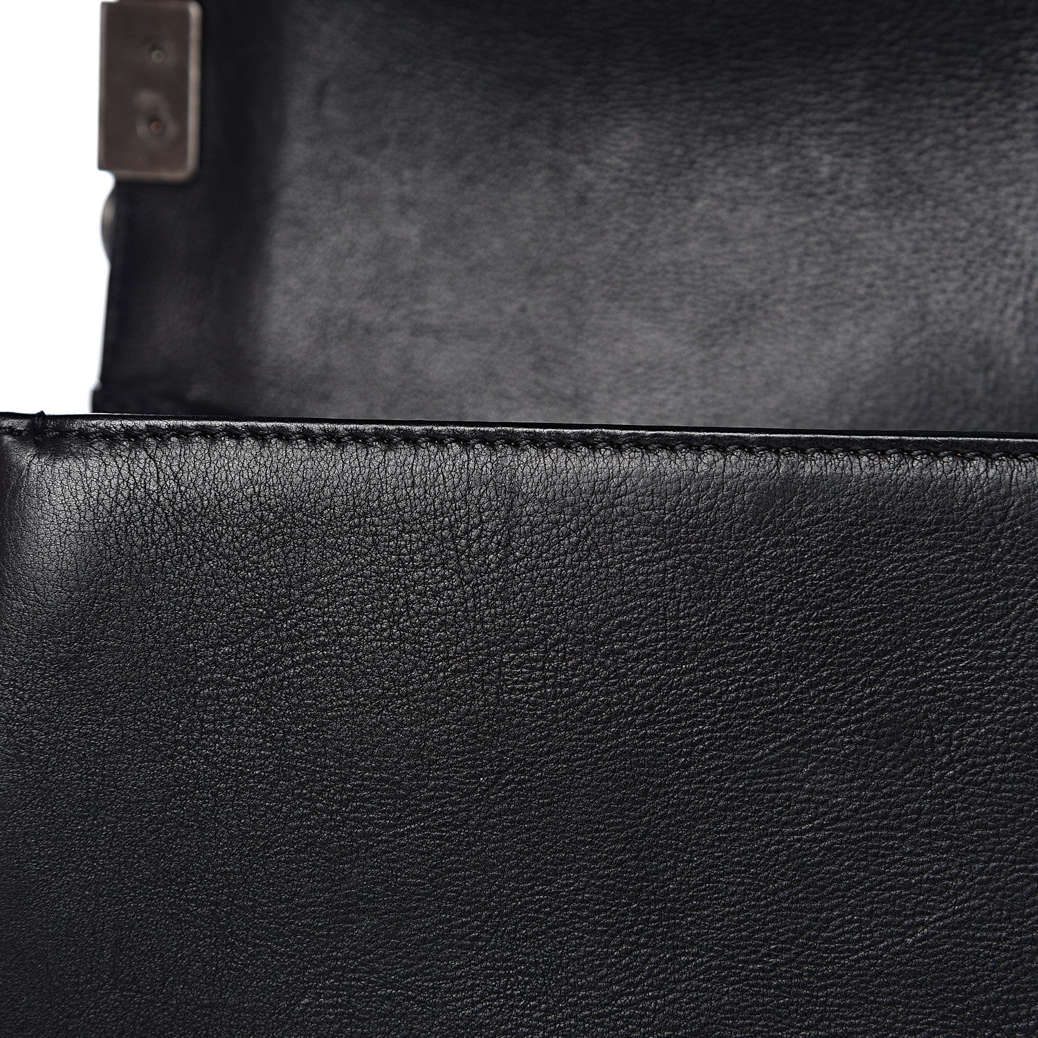 Chanel Calfskin Quilted Medium Boy Flap Black 11 of 16