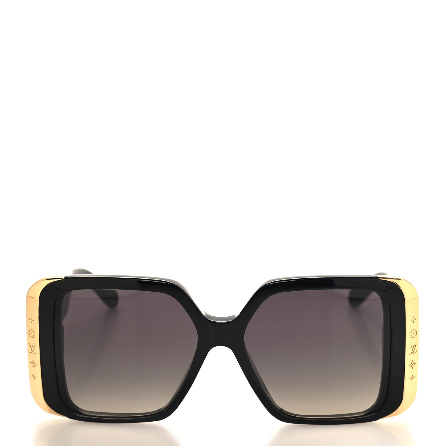 Louis Vuitton Acetate LV Moon Square Sunglasses Z1664W Black 2 of 8