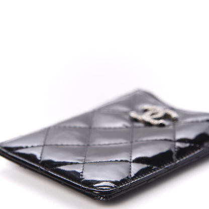 Chanel Patent Quilted Brilliant iPhone Case Black 6 of 10