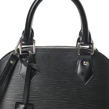 Louis Vuitton Epi Alma BB Black 6 of 10