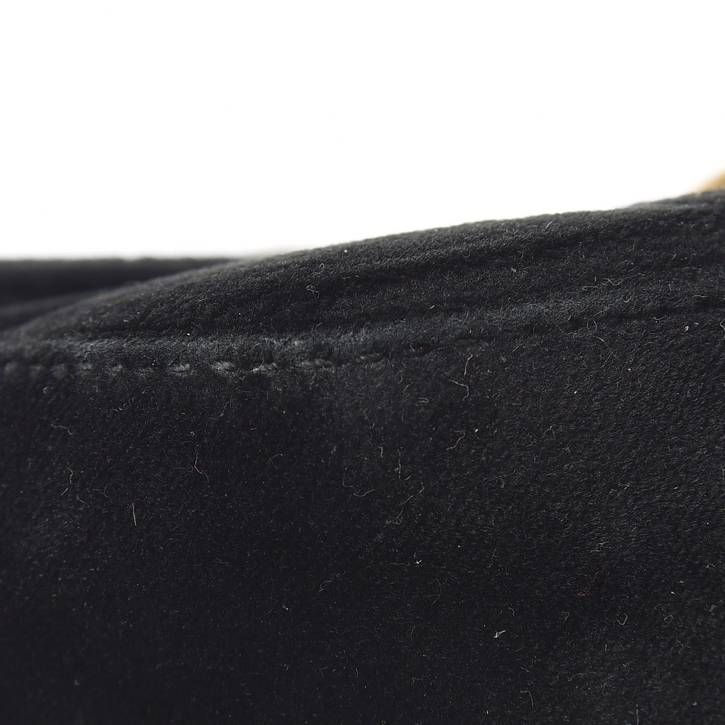 Velvet Matelasse Mini GG Marmont Shoulder Bag Black