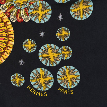 Hermes Silk Le Roy Soleil Scarf 90 3 of 4