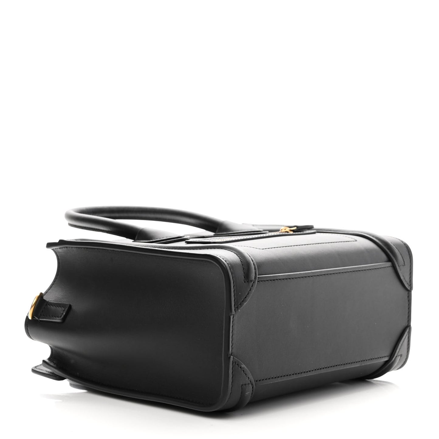 Smooth Calfskin Nano Luggage Black