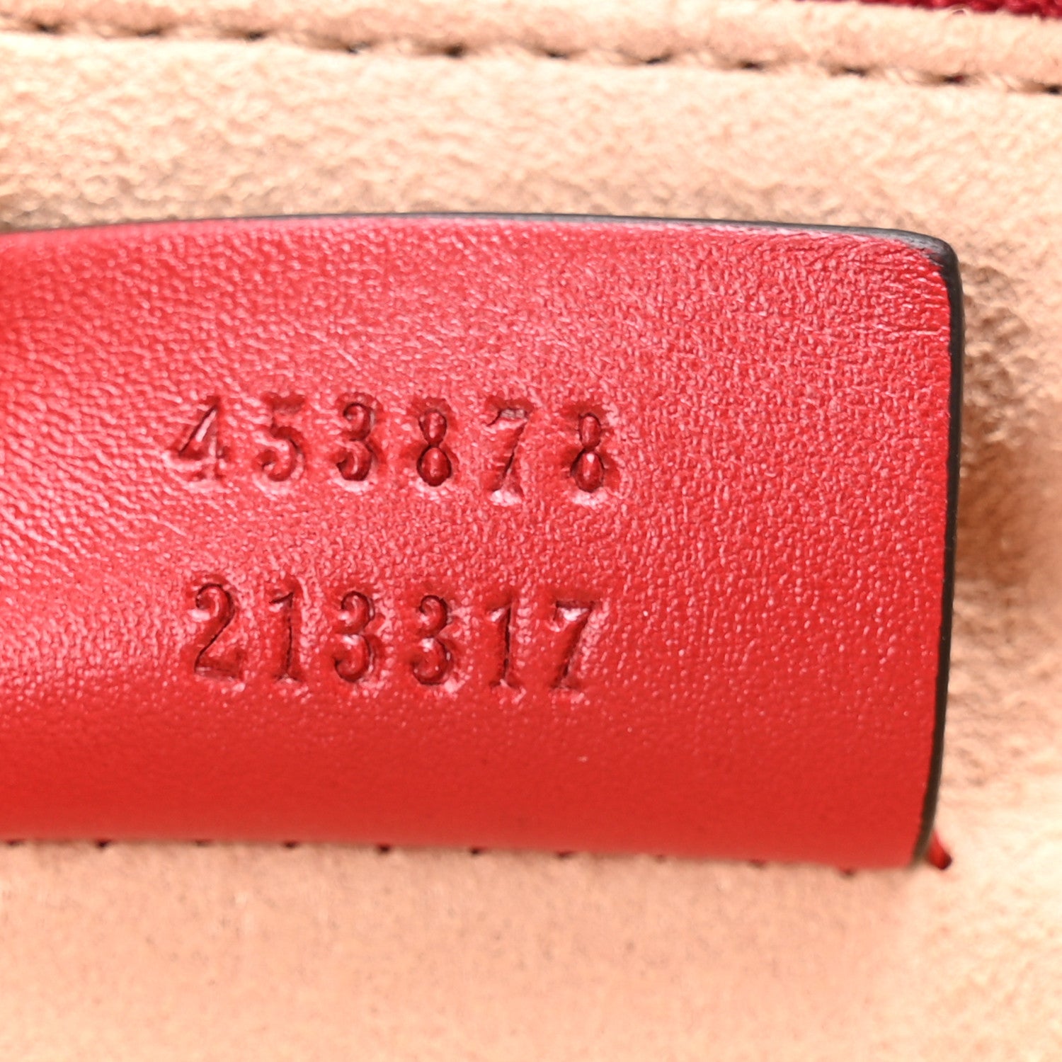 Gucci Calfskin Matelasse Small GG Marmont Double Zip Shoulder Bag Hibiscus Red 7 of 10