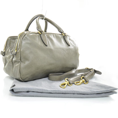 Miu Miu Vitello Leather Bauletto Crossbody Bag 3 of 10