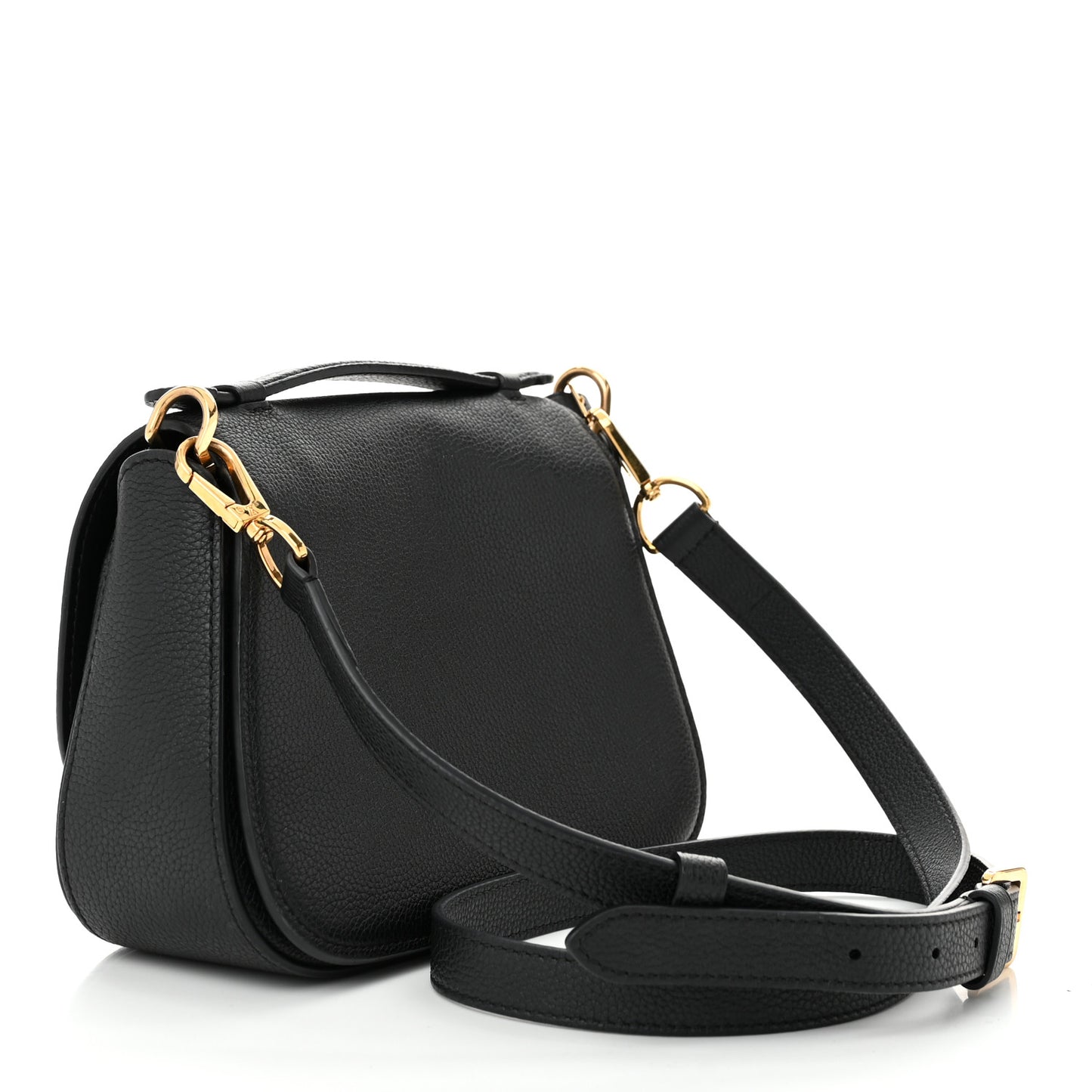 Grained Calfskin Vivienne NM Black