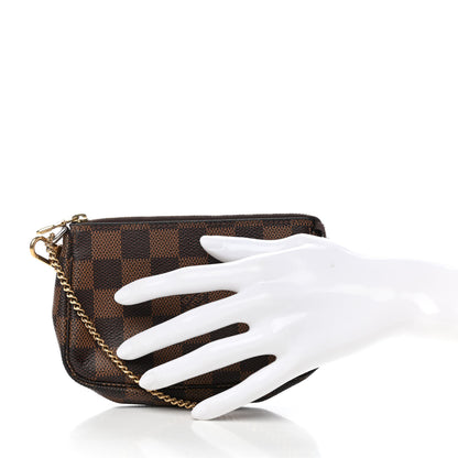 Louis Vuitton Damier Ebene Mini Pochette Accessories 2 of 6