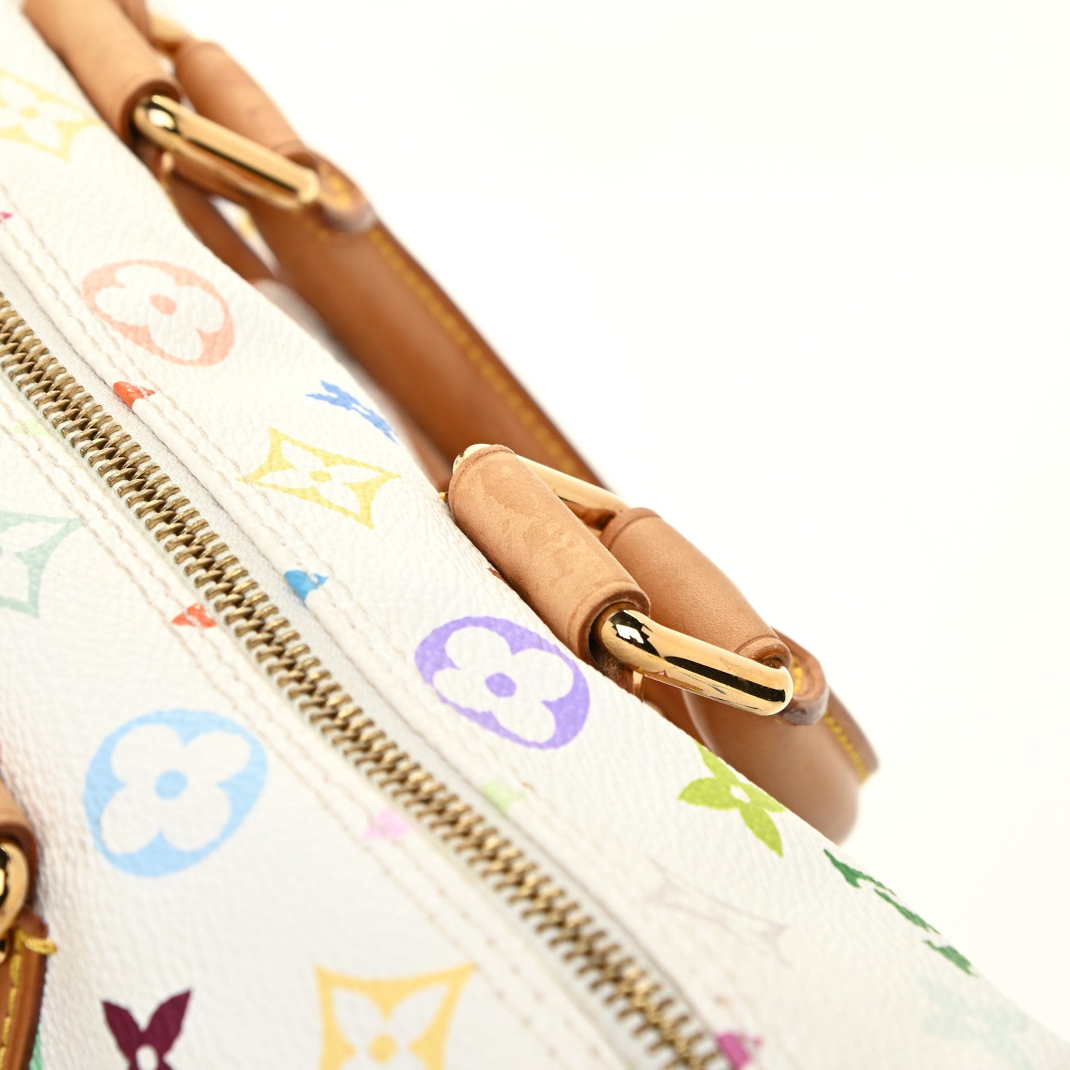 Louis Vuitton Monogram Multicolor Speedy 30 White 19 of 21