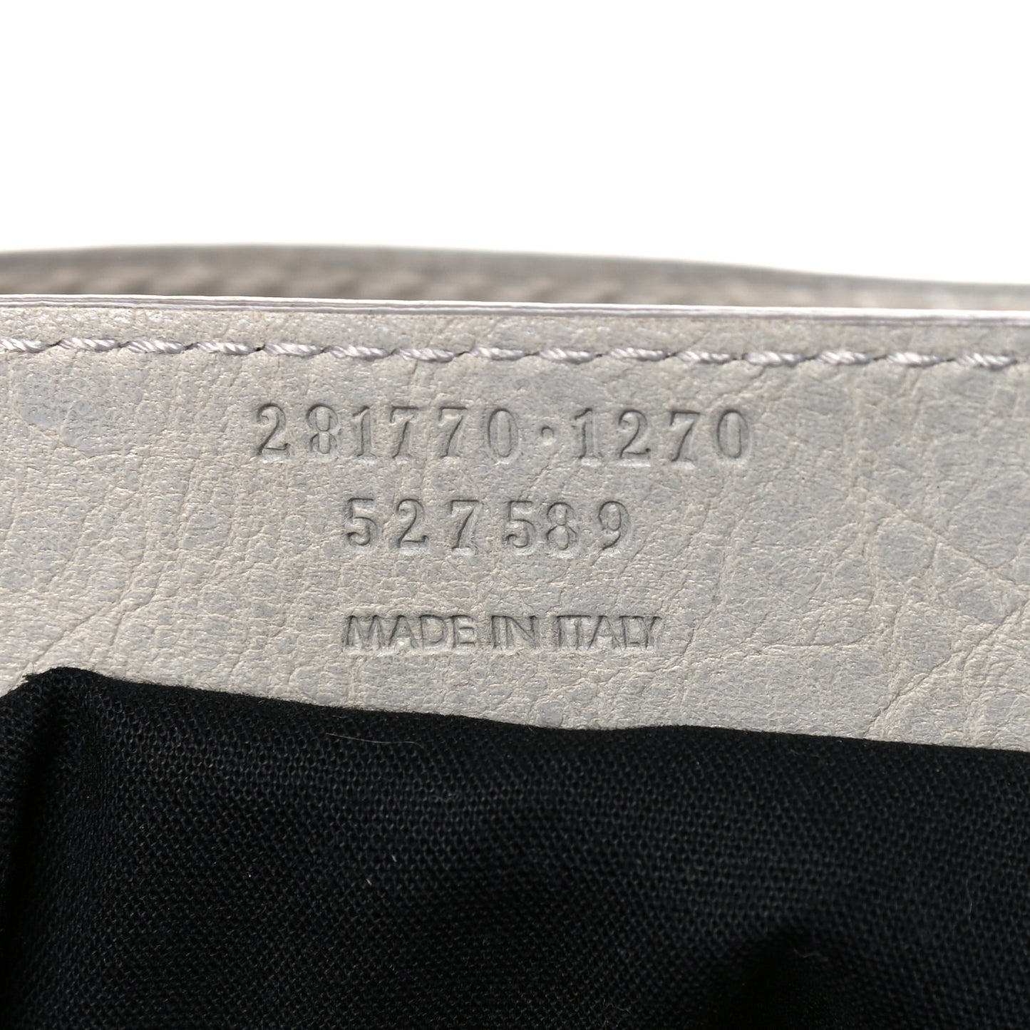Agneau Giant 12 Silver Hardware City Gris Ciment