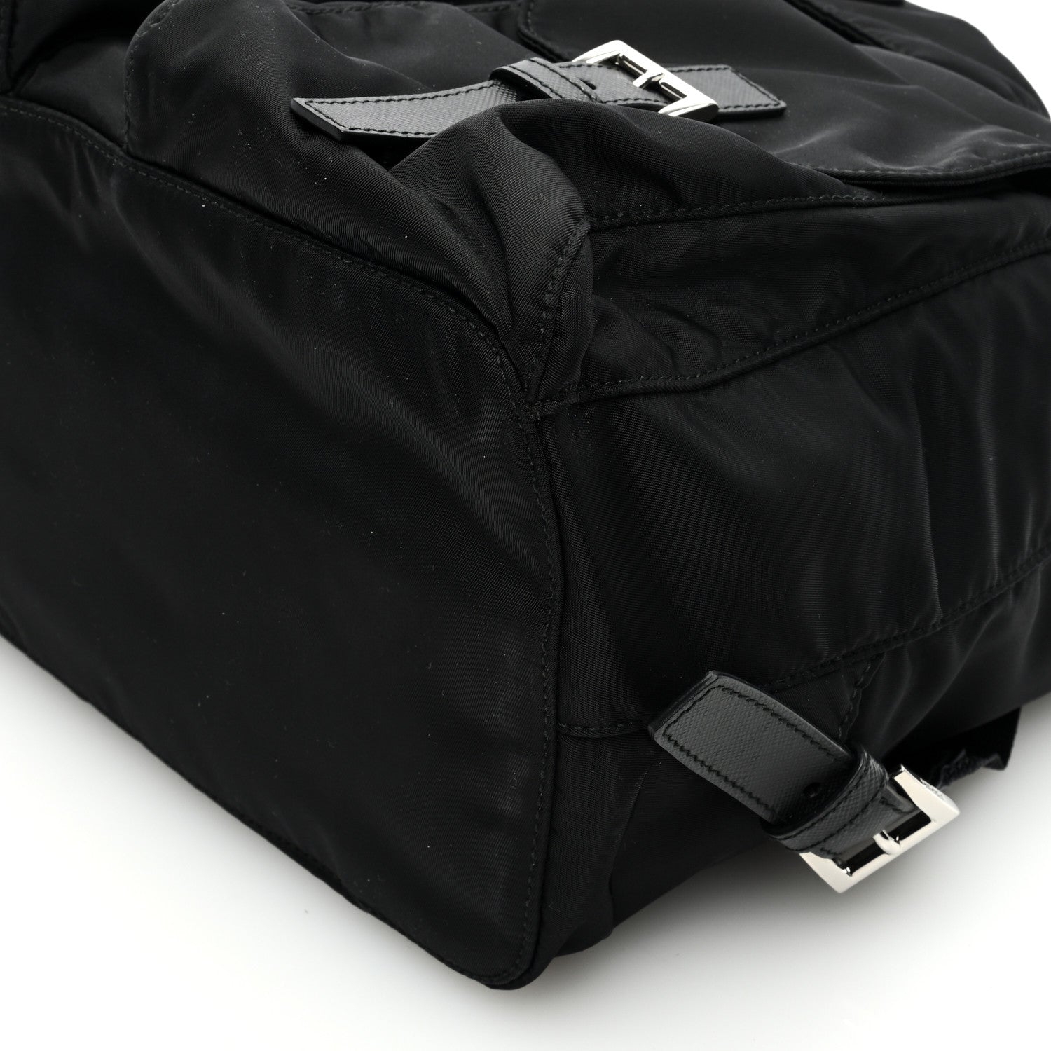 Prada Re-Nylon Saffiano Medium Backpack Black 10 of 11