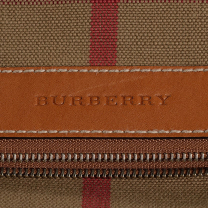 Burberry House Check Large Adeline Crossbody Saddle Brown 6 of 12