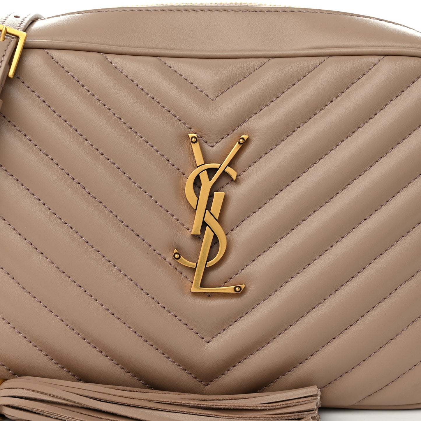 Calfskin Matelasse Monogram Lou Camera Bag Rosy Sand