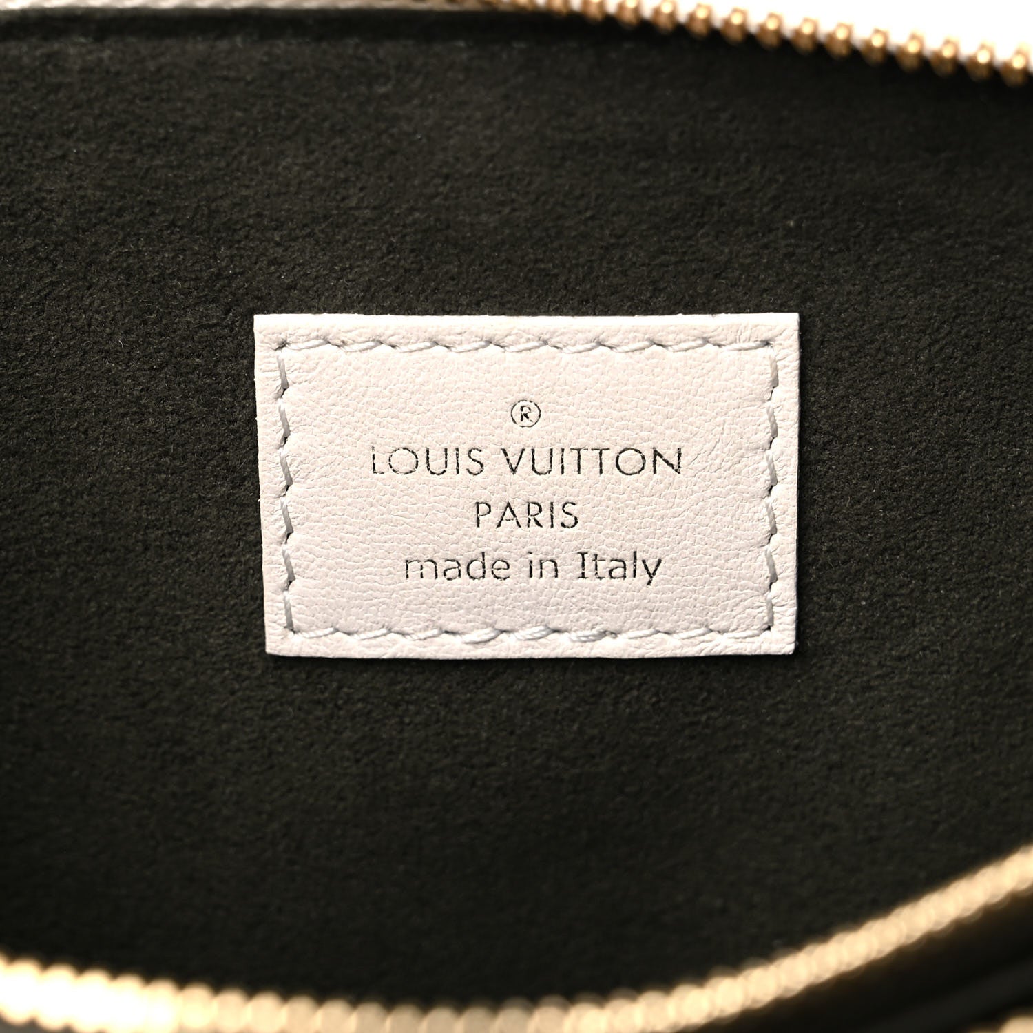 Louis Vuitton Lambskin Embossed Monogram Coussin PM Beige Cream 6 of 12