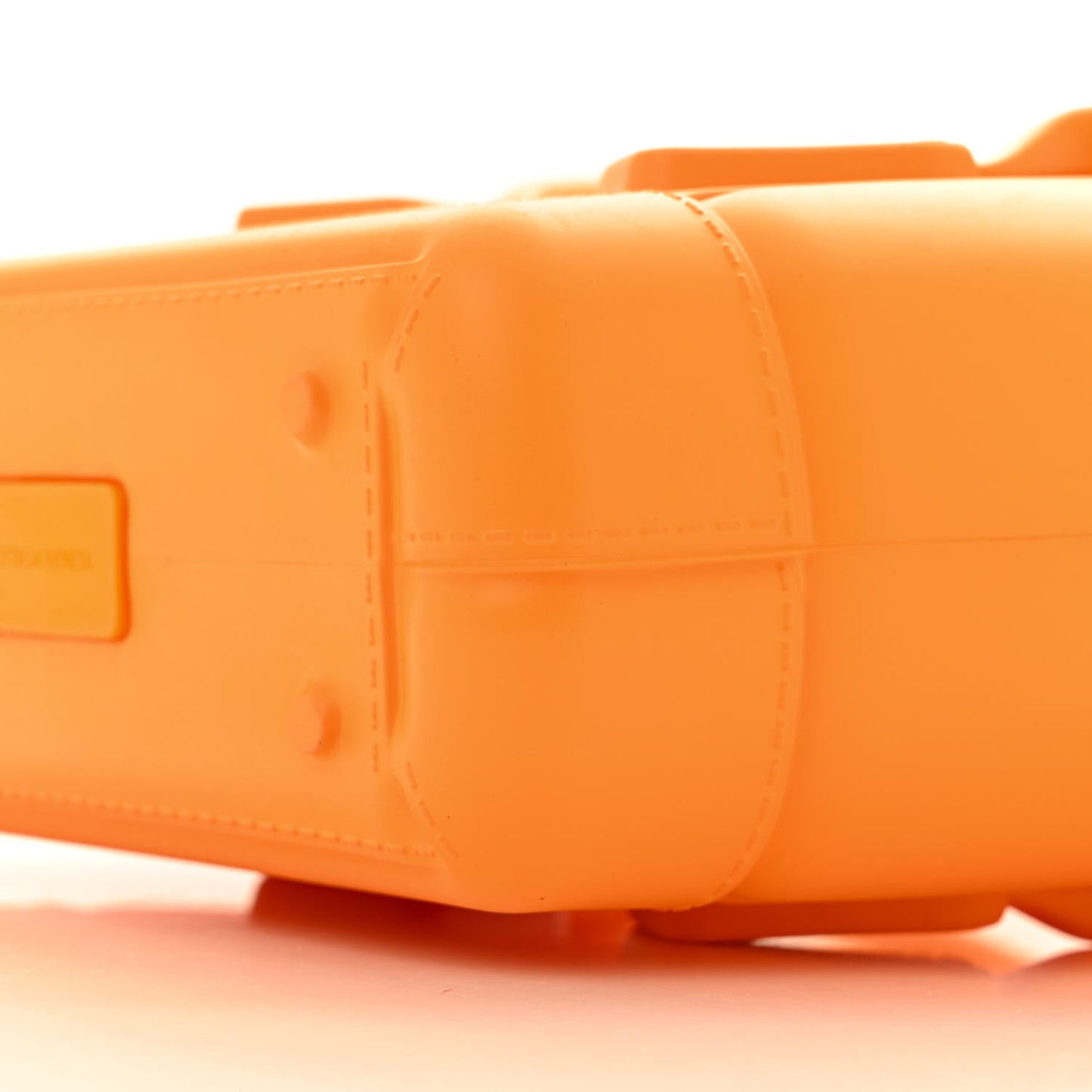 Rubber Maxi Intrecciato Mini Arco Tangerine