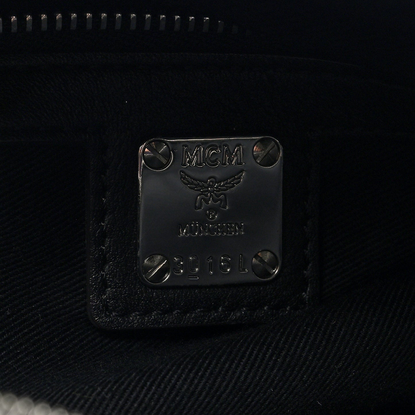 Calfskin Ottomar Monogram Essential Boston Bag Black