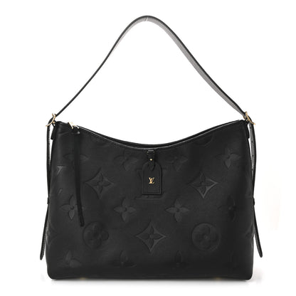 Louis Vuitton Empreinte Monogram Giant CarryAll MM Black 1 of 11