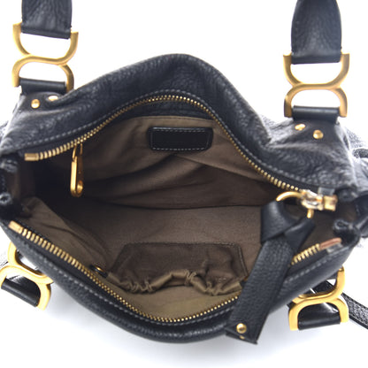 Chloe Calfskin Medium Marcie Satchel Black 5 of 17
