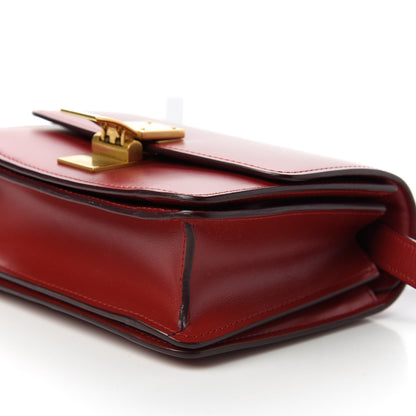 Celine Smooth Calfskin Small Classic Box Flap Red 7 of 10