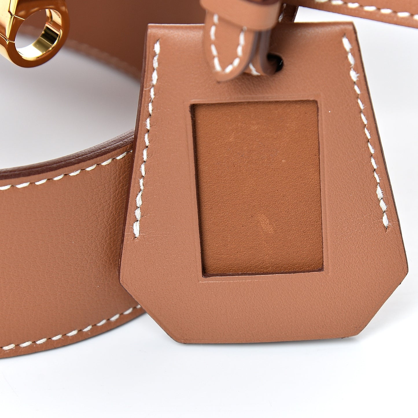 Barenia 38mm Etiquette Shoulder Strap Fauve