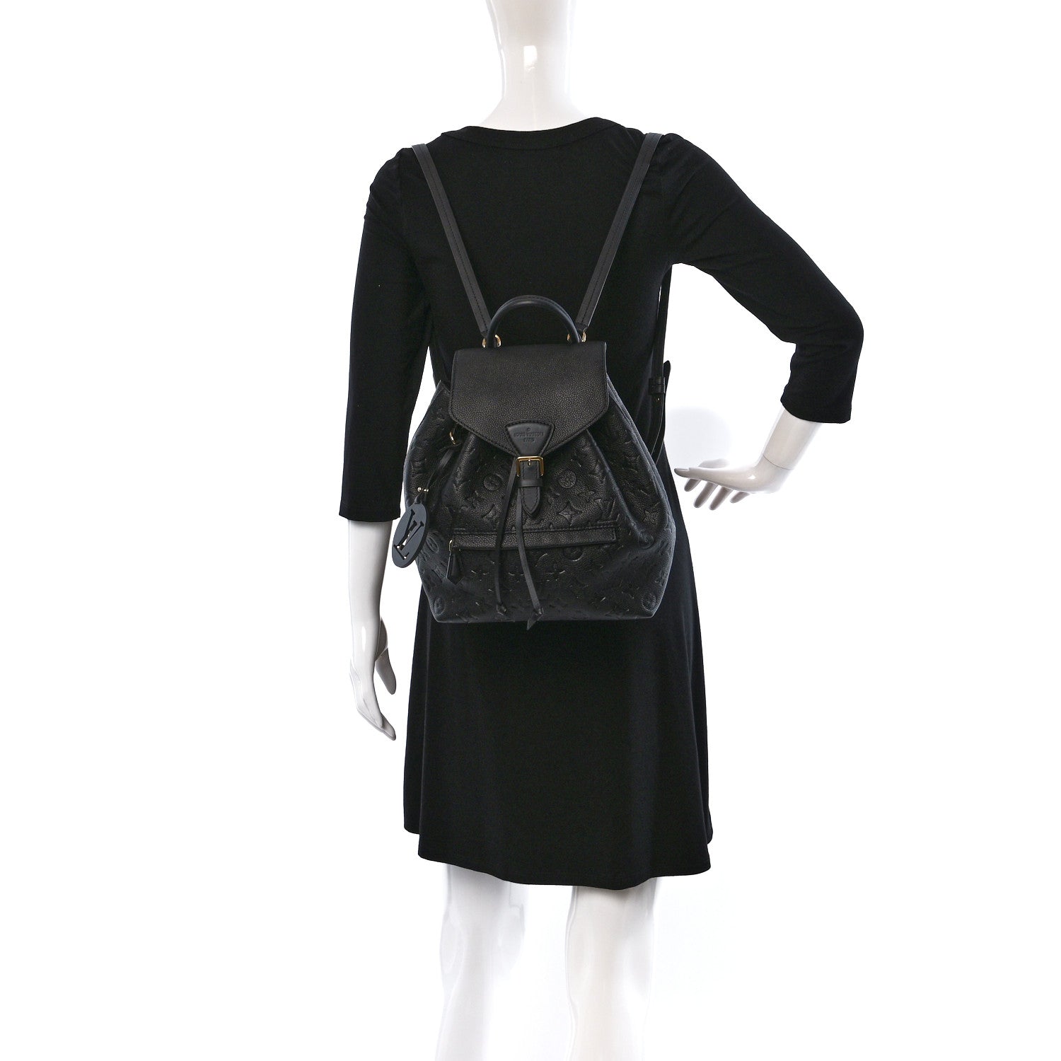 Louis Vuitton Empreinte Montsouris NM Backpack Black 2 of 8