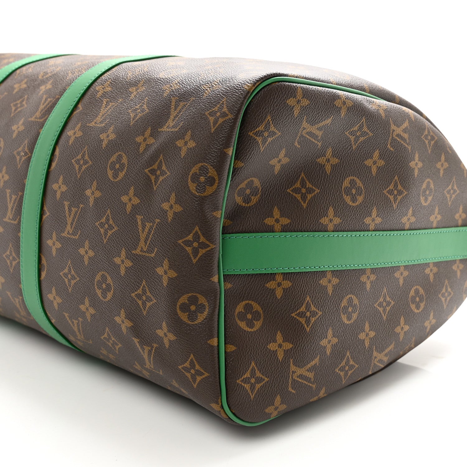 Louis Vuitton Monogram Macassar LV Colormania Keepall Bandouliere 50 Green 7 of 7