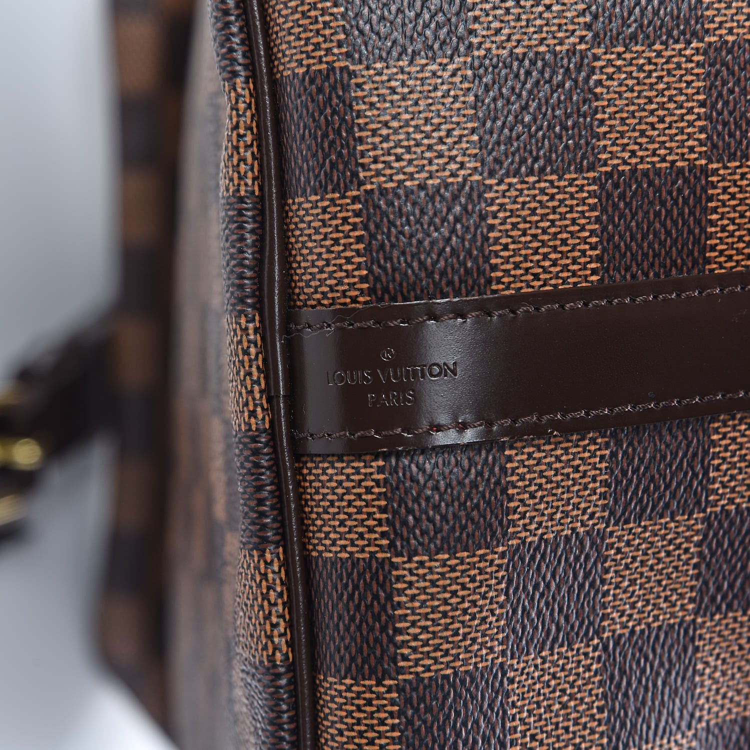 Louis Vuitton Damier Ebene Speedy Bandouliere 30 9 of 12