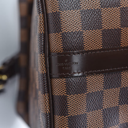 Louis Vuitton Damier Ebene Speedy Bandouliere 30 9 of 12