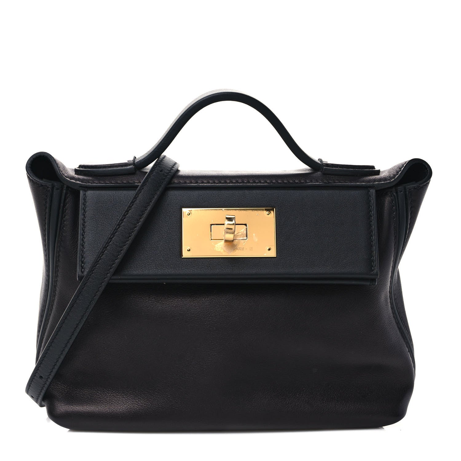Hermes Evercolor Swift 24/24 21 Bleu Marine Bleu Indigo 1 of 11
