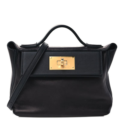 Hermes Evercolor Swift 24/24 21 Bleu Marine Bleu Indigo 1 of 11