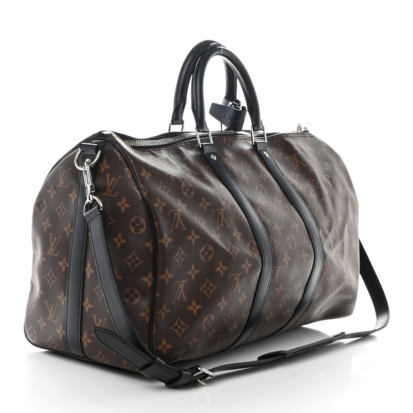 LOUIS VUITTON Monogram Macassar Keepall Bandouliere 45