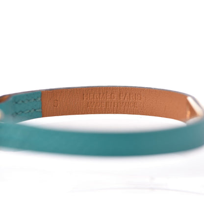 Hermes Epsom Micro Rivale Bracelet S Bleu Paon 5 of 6
