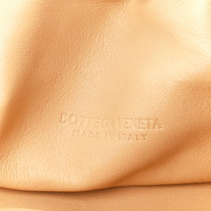 Bottega Veneta Smooth Butter Calf The Pouch Oversized Clutch Almond 6 of 12