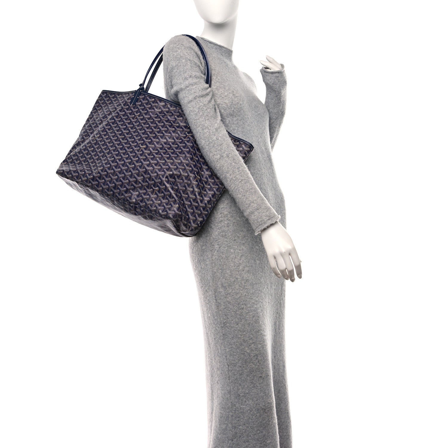 Goyard Goyardine Saint Louis GM Navy 3 of 11