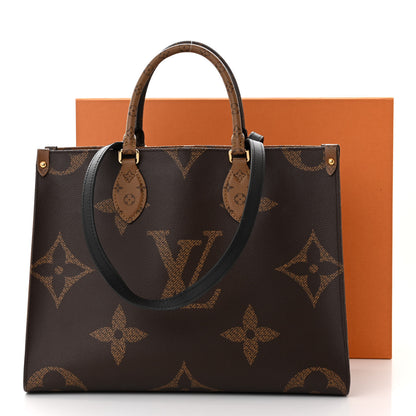 Louis Vuitton Reverse Monogram Giant Onthego MM 11 of 11