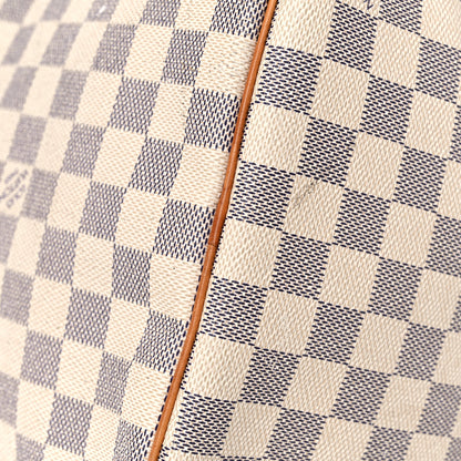 Louis Vuitton Damier Azur Keepall 50 19 of 35