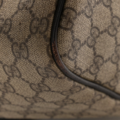 Gucci GG Plus Monogram Web Medium Joy Boston Dark Brown 13 of 14