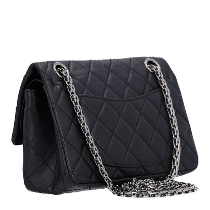 Chanel Aged Calfskin Quilted 2.55 Reissue Mini Flap Black 3 of 10