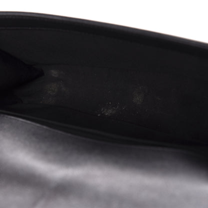 Chanel Calfskin Quilted Medium Boy Flap Black 12 of 14