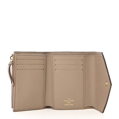 Louis Vuitton LOUIS VUITTON Empreinte Monogram Giant Victorine Wallet Tourterelle Creme 5 of 6