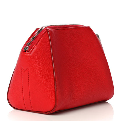 Givenchy Sugar Goatskin Small Antigona Beauty Wristlet Red 4 of 14