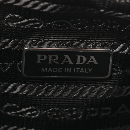 Prada Grace Lux Triangle Shoulder Bag Black 6 of 9