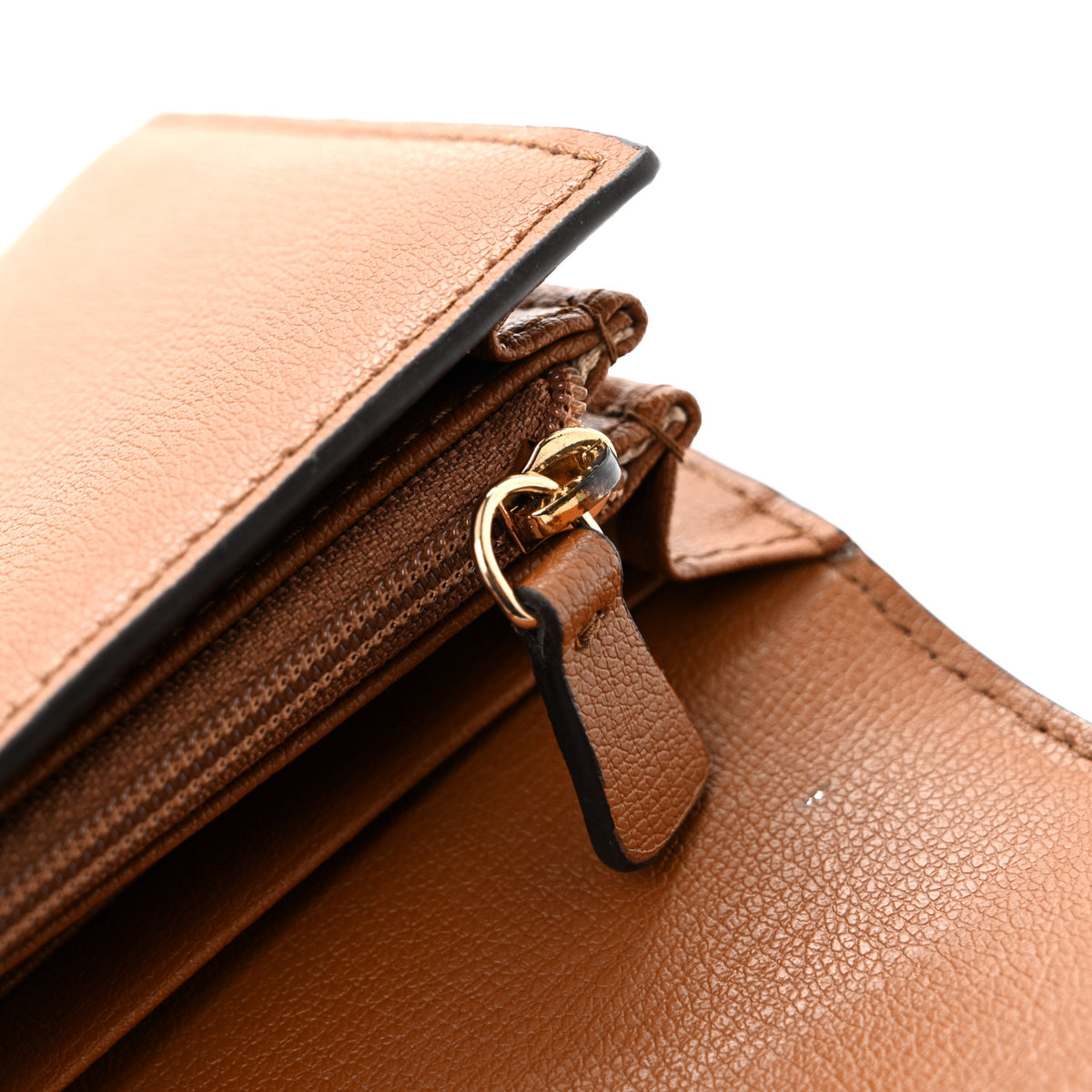 Jimmy Choo Calfskin Martina Continental Wallet Brown 11 of 12